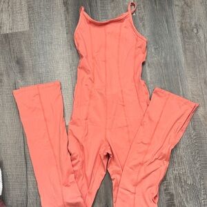 FP Movement by Free People Vibrant Coral Jumpsuit